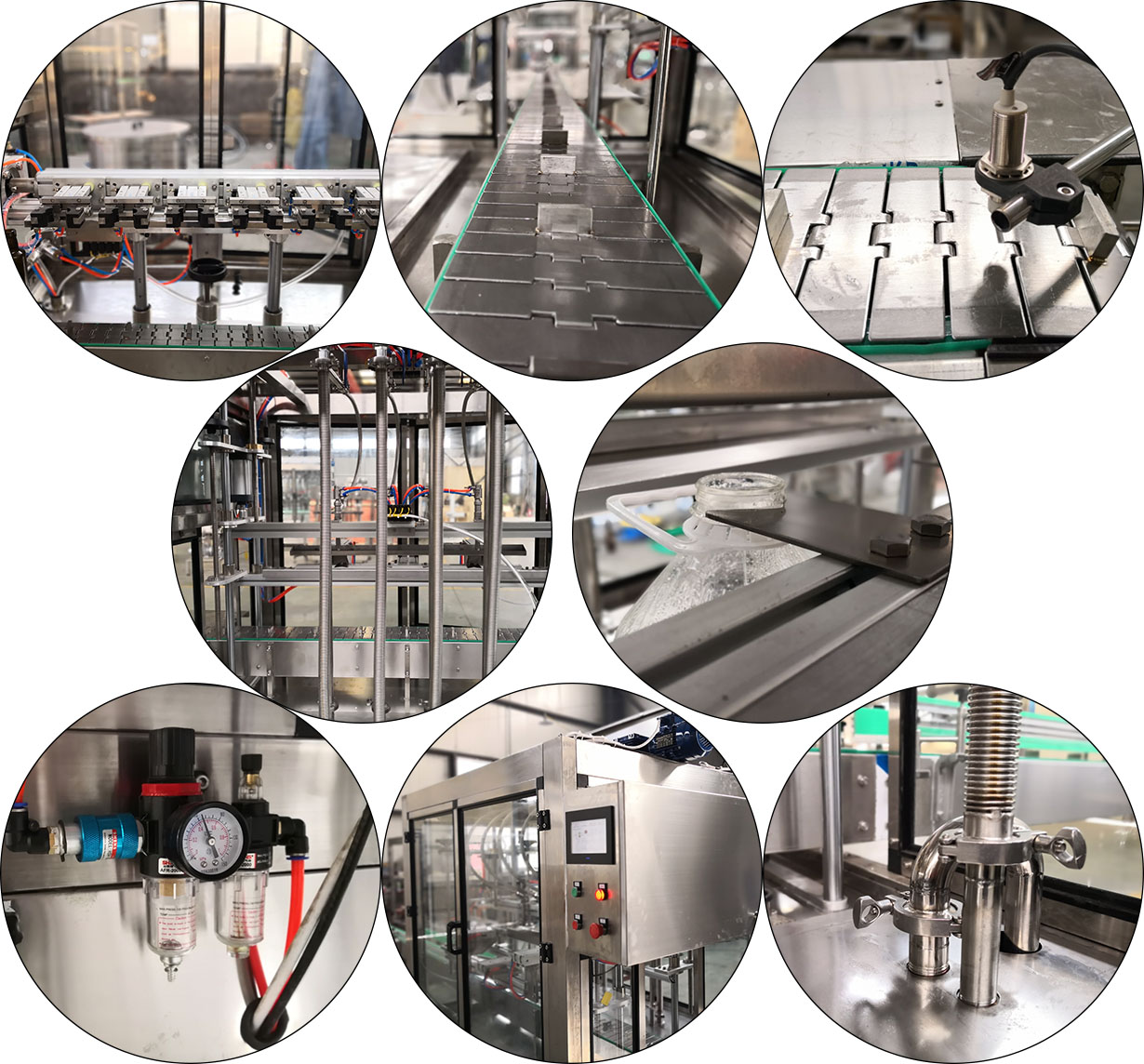 Најдобра цена 5-100ml машина за полнење со пневматско флаширано моторно масло