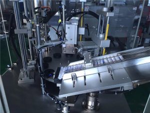 Машина за полнење на козметички цевки со ултразвучно запечатување