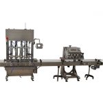 Автоматска течна опрема за флаширање 50мл машина за полнење медицински алкохол