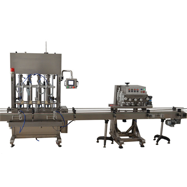 Автоматска течна опрема за флаширање 50мл машина за полнење медицински алкохол